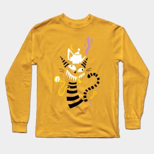 Cheshire Crazy Cat Long Sleeve T-Shirt